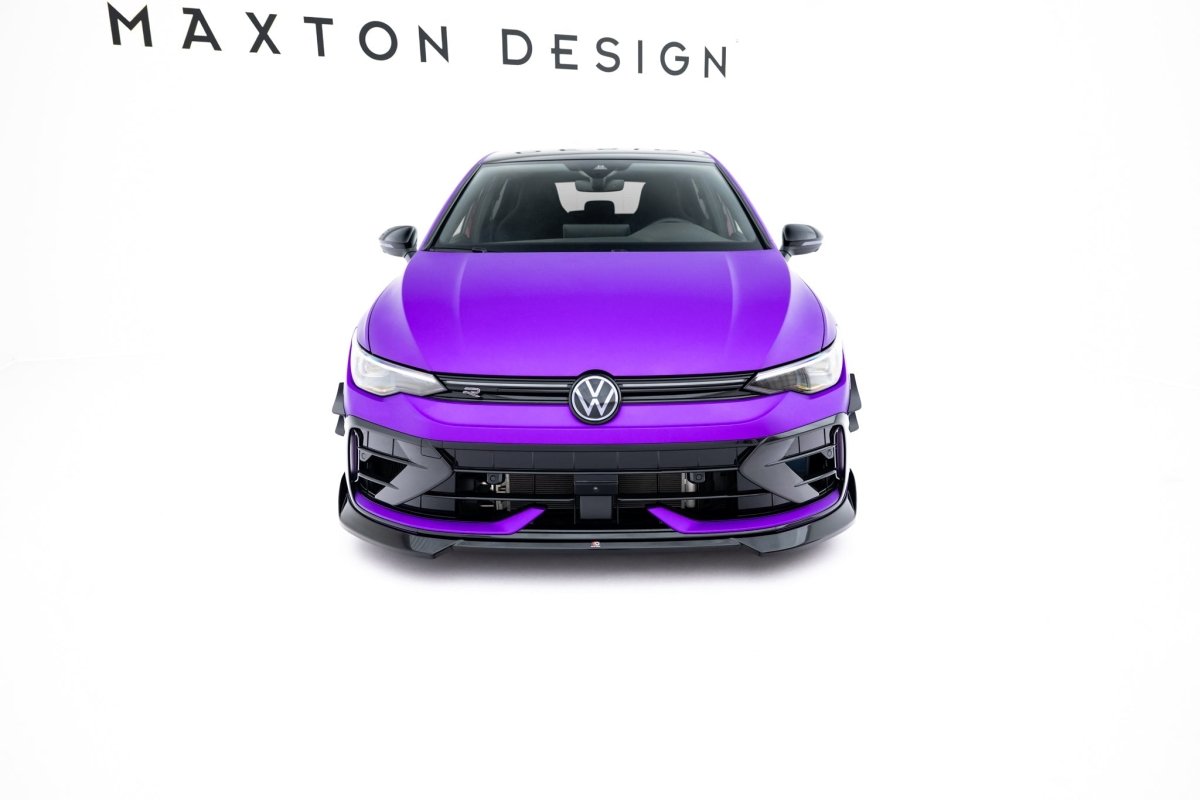 Maxton Design Front Splitter V.4 Volkswagen Golf R Mk8.5 Facelift