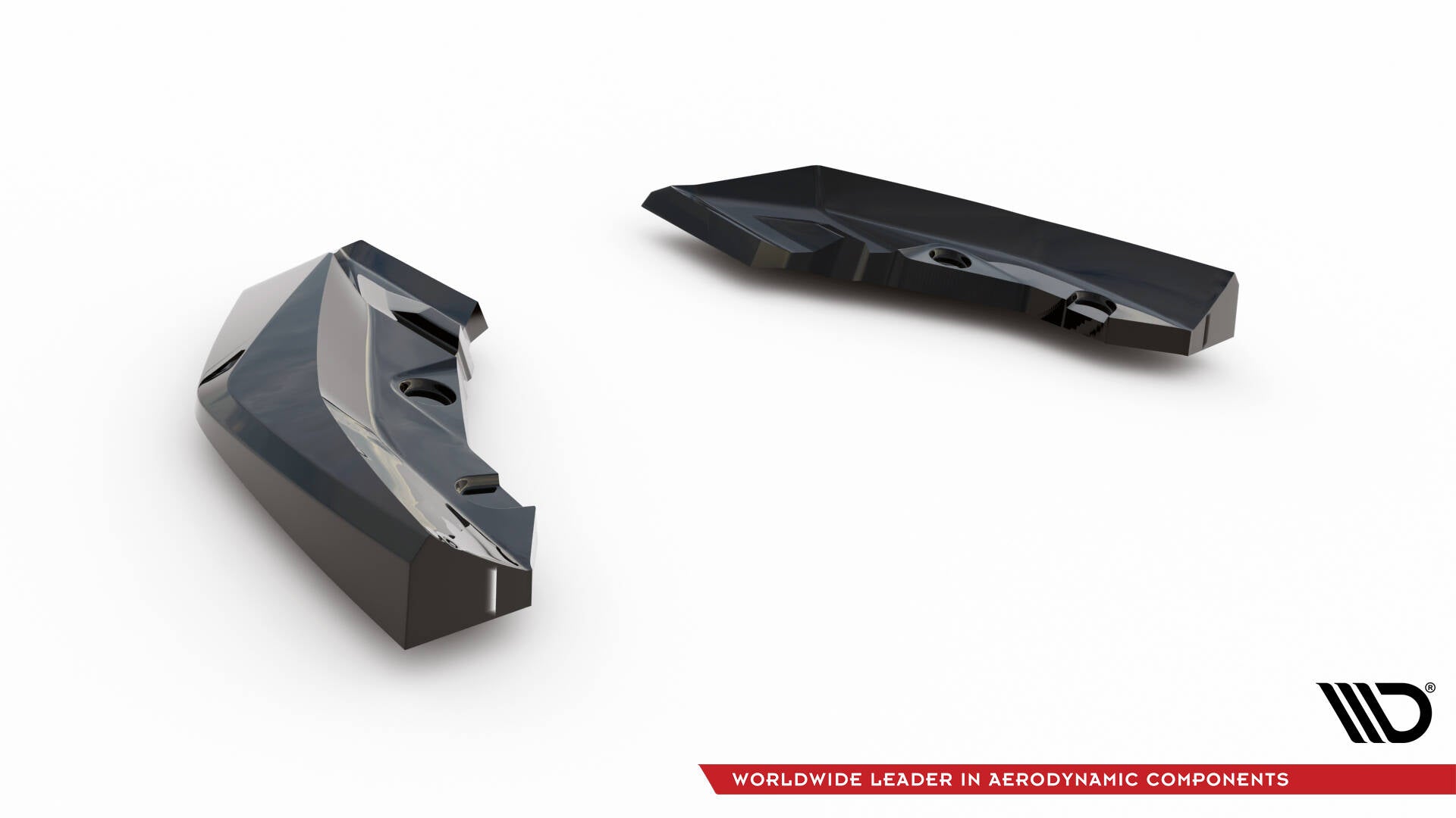 Maxton Design Rear Side Splitters V.2 BMW M135i / M-Pack F70