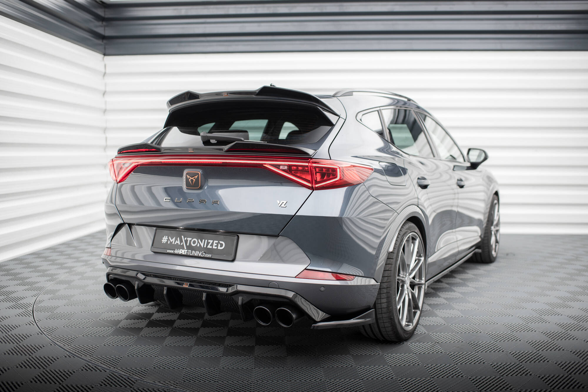 Maxton Design Rear Side Splitters V.4 Cupra Formentor Mk1 / Mk1 Facelift