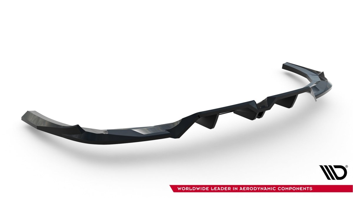 Maxton Design Rear Splitter (with vertical bars) V.1 Audi RS3 Sedan 8Y Facelift