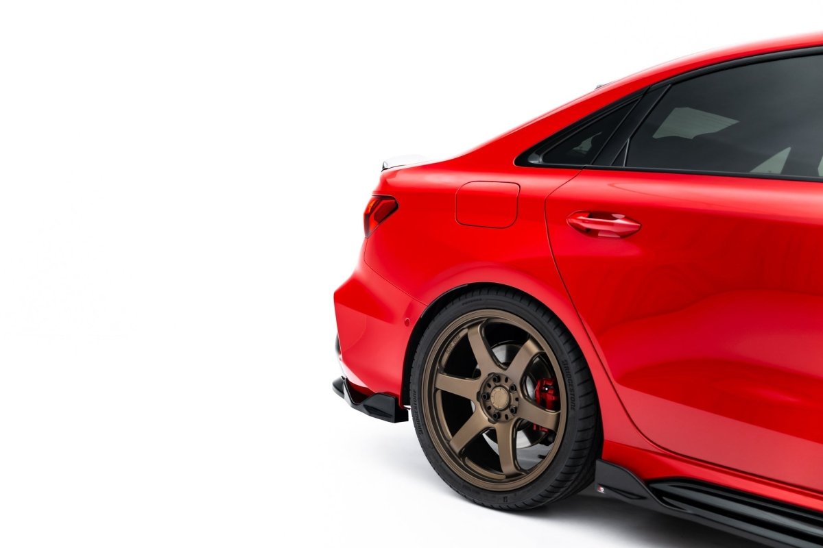 Maxton Design Rear Splitter (with vertical bars) V.2 Audi RS3 Sedan 8Y Facelift