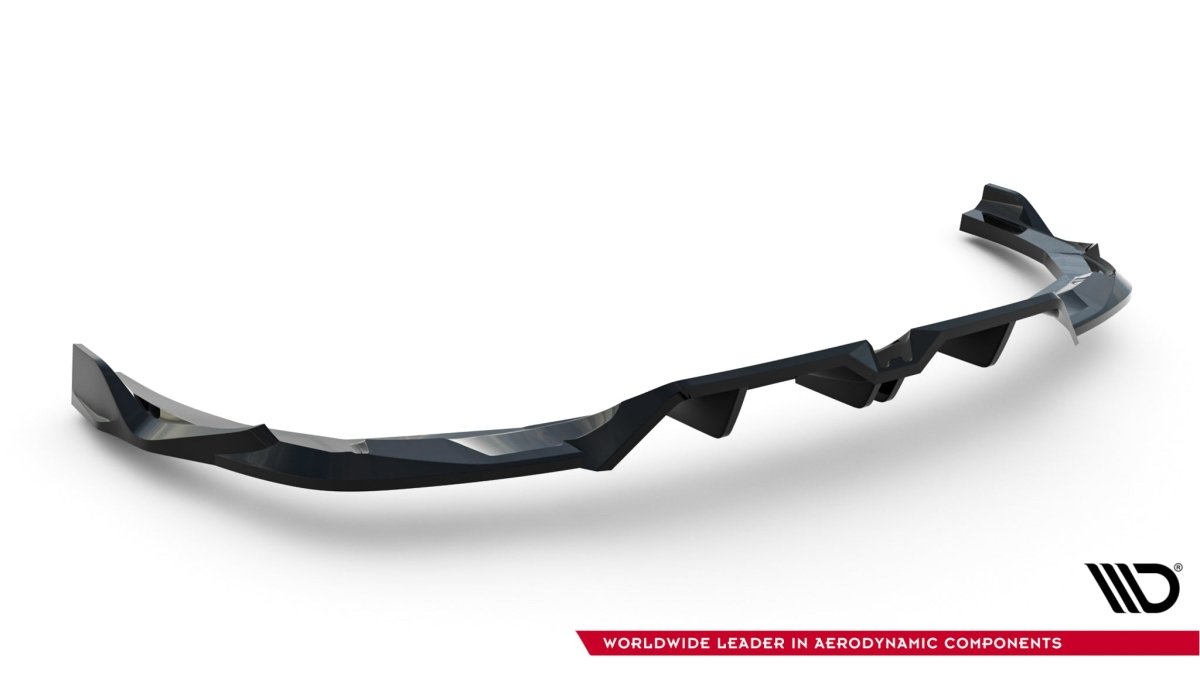 Maxton Design Rear Splitter (with vertical bars) V.2 Audi RS3 Sedan 8Y Facelift