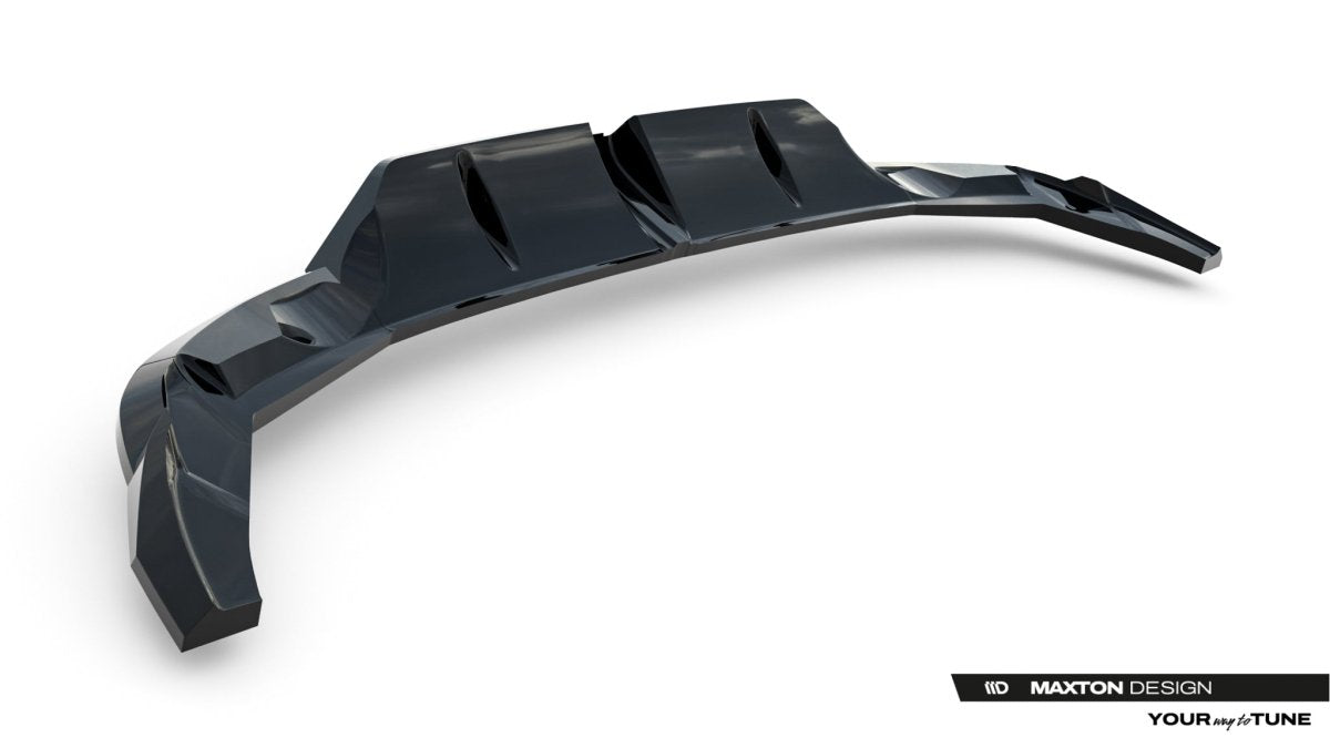 Maxton Design Rear Splitter (with vertical bars) V.2 Audi RS3 Sportback 8Y Facelift