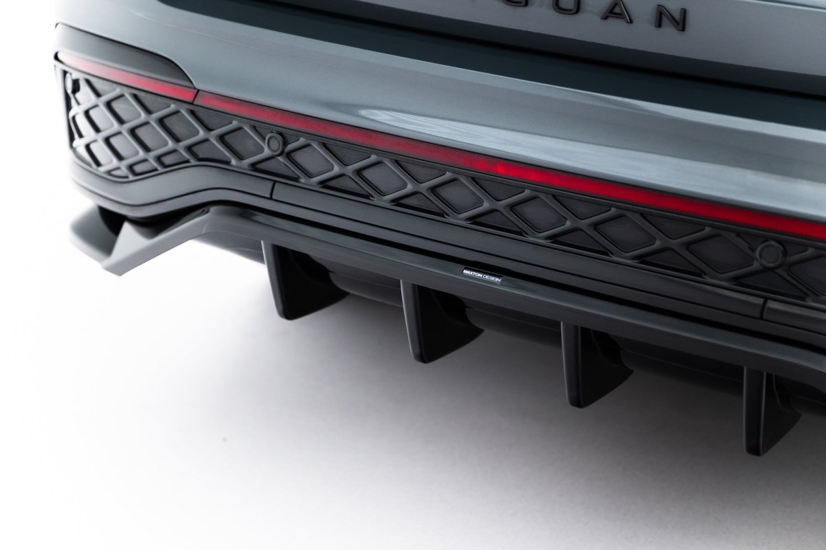 Maxton Design Rear Splitter (with vertical bars) Volkswagen Tiguan R-Line Mk3