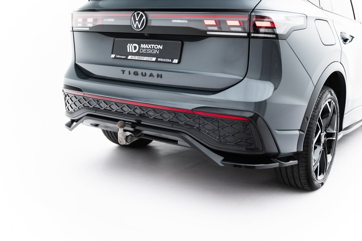 Maxton Design Rear Splitter (with vertical bars) Volkswagen Tiguan R-Line Mk3