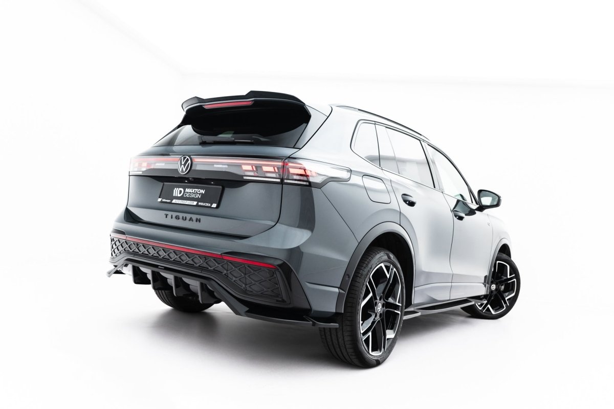 Maxton Design Rear Splitter (with vertical bars) Volkswagen Tiguan R-Line Mk3