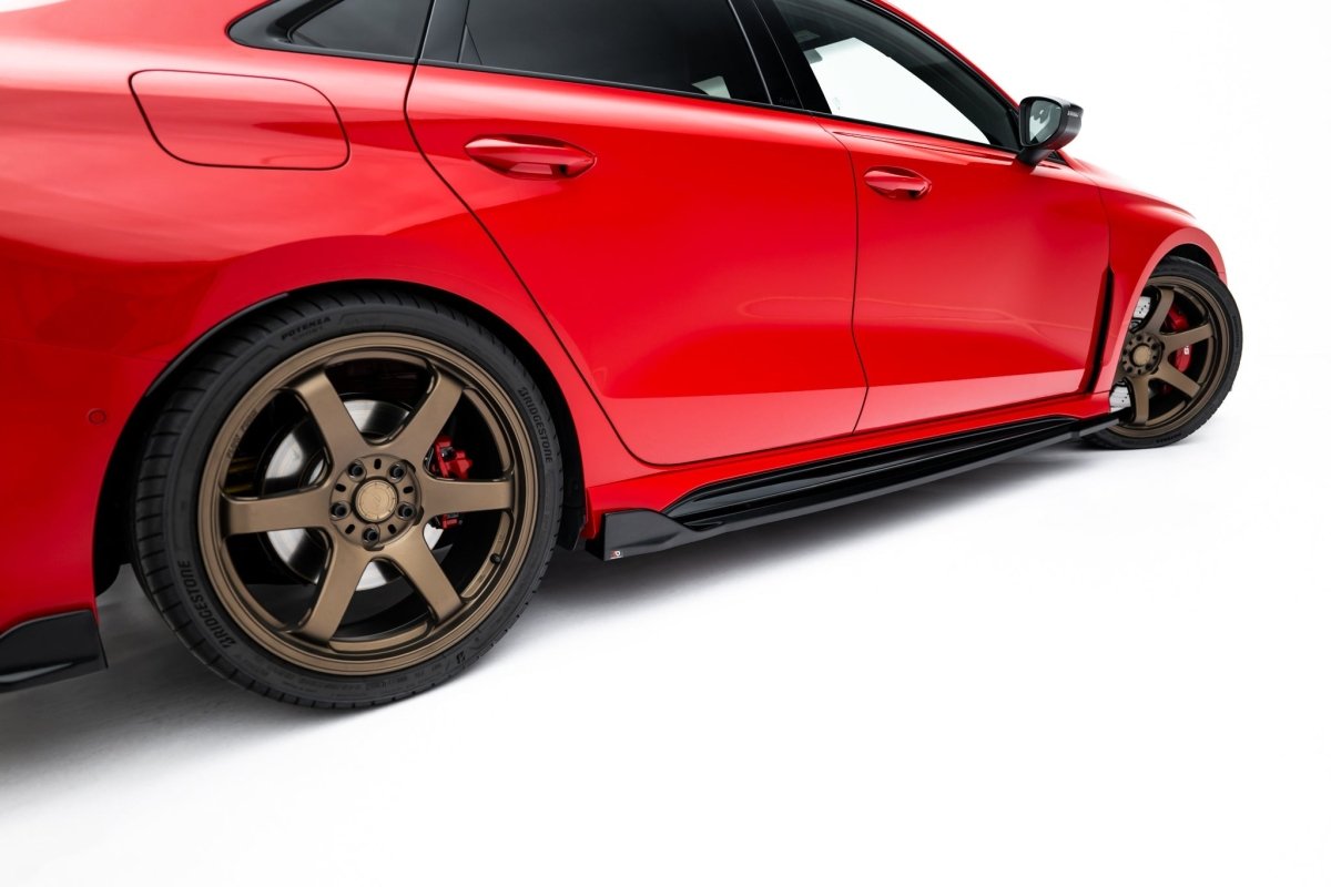 Maxton Design Side Skirts Diffusers V.2 Audi RS3 Sedan / Sportback 8Y / 8Y Facelift