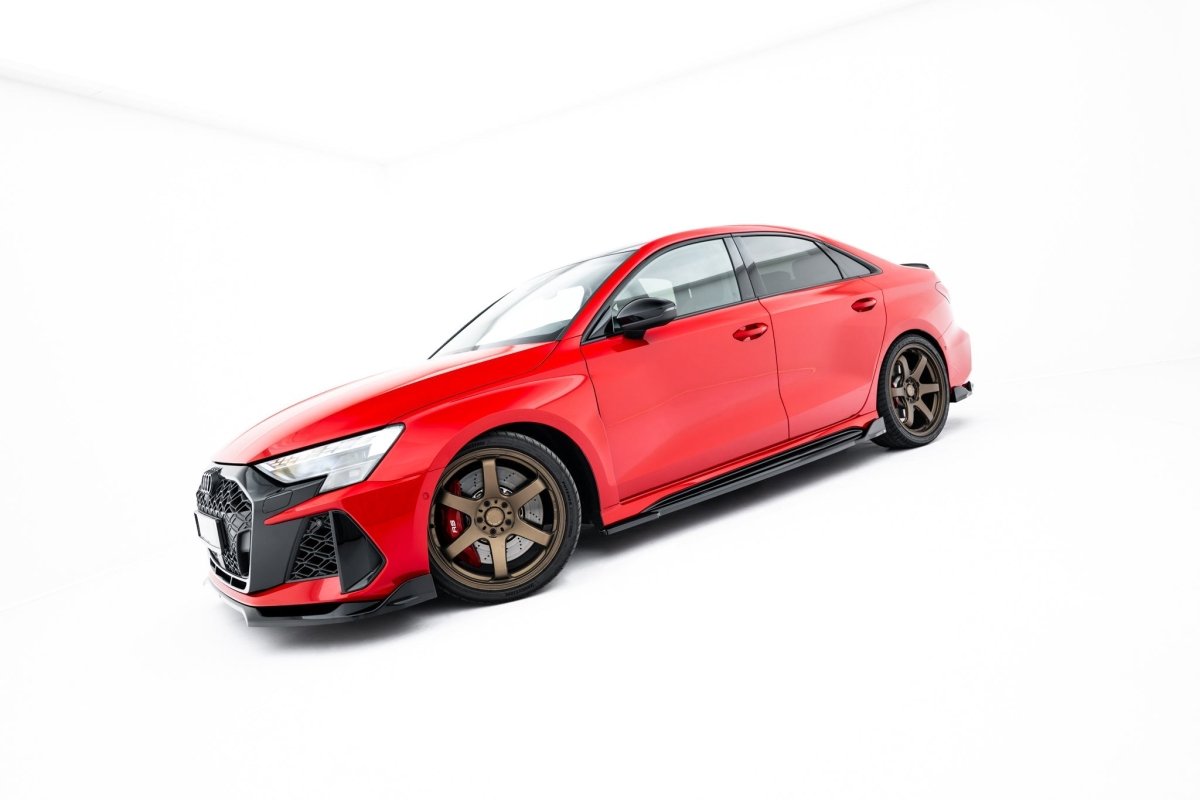 Maxton Design Side Skirts Diffusers V.2 Audi RS3 Sedan / Sportback 8Y / 8Y Facelift