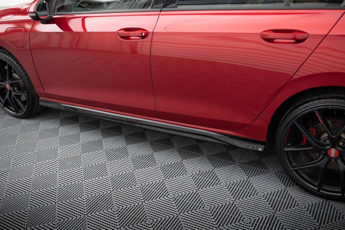 Maxton Design Side Skirts Diffusers V.3 Volkswagen Golf GTI / GTE / GTI Clubsport / GTD / R-Line Mk8