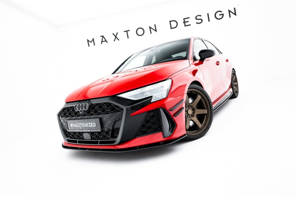 Maxton Design Street Pro Front Splitter Audi RS3 Sedan / Sportback 8Y Facelift