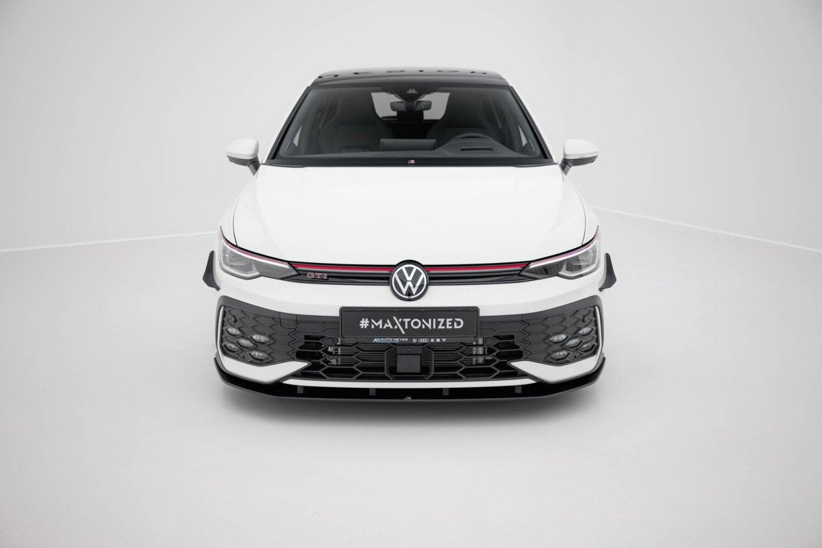 Maxton Design Street Pro Front Splitter Volkswagen Golf GTI / GTE / R-Line Mk8 Facelift