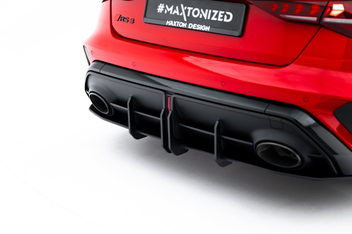 Maxton Design Street Pro Rear Diffuser Audi RS3 Sedan 8Y Facelift