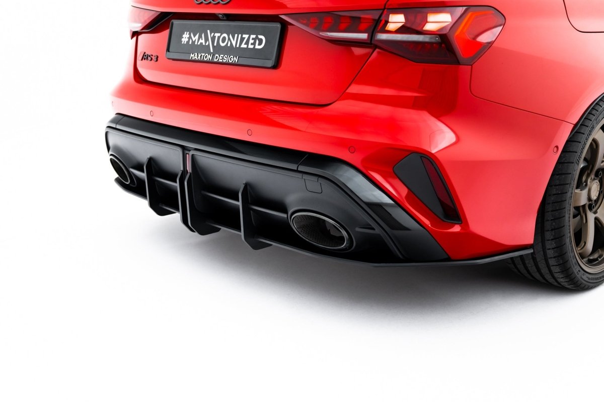 Maxton Design Street Pro Rear Diffuser Audi RS3 Sedan 8Y Facelift