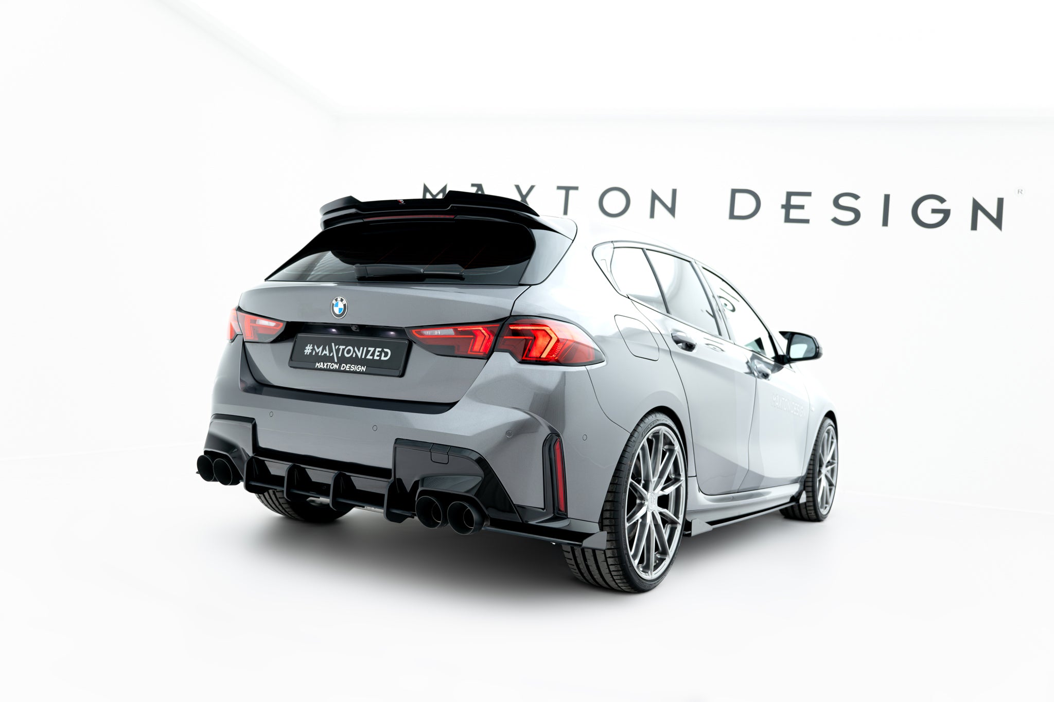 Maxton Design Street Pro Rear Diffuser BMW M135i /M-Pack F70