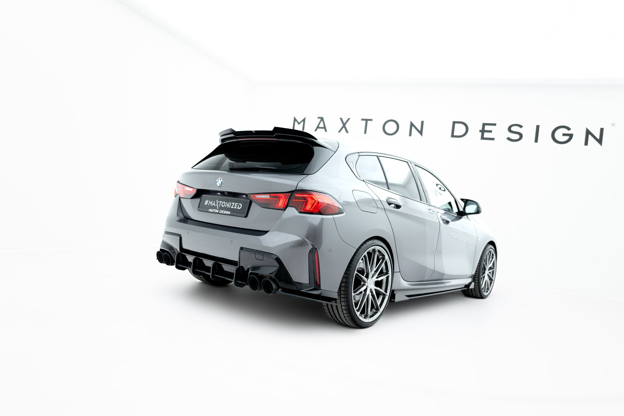 Maxton Design Street Pro Rear Side Splitters V.1 BMW M135i /M-Pack F70