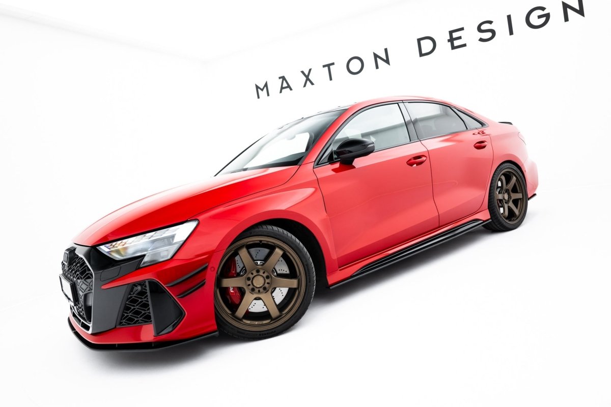 Maxton Design Street Pro Side Skirts Diffusers Audi RS3 Sedan / Sportback 8Y Facelift