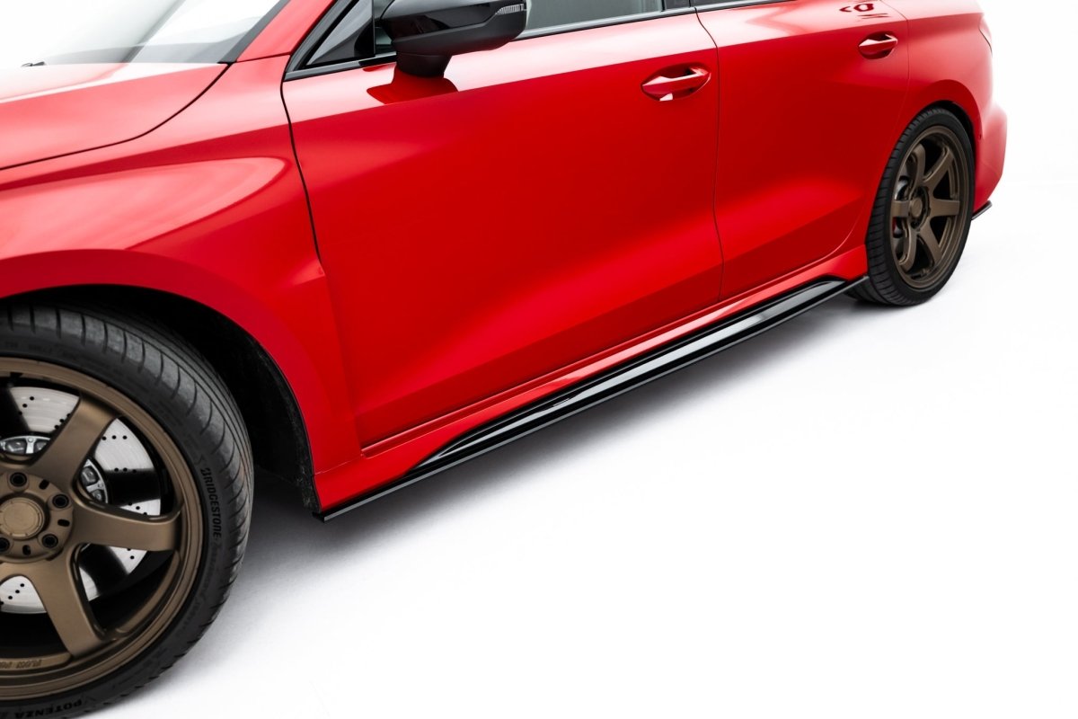 Maxton Design Street Pro Side Skirts Diffusers Audi RS3 Sedan / Sportback 8Y Facelift
