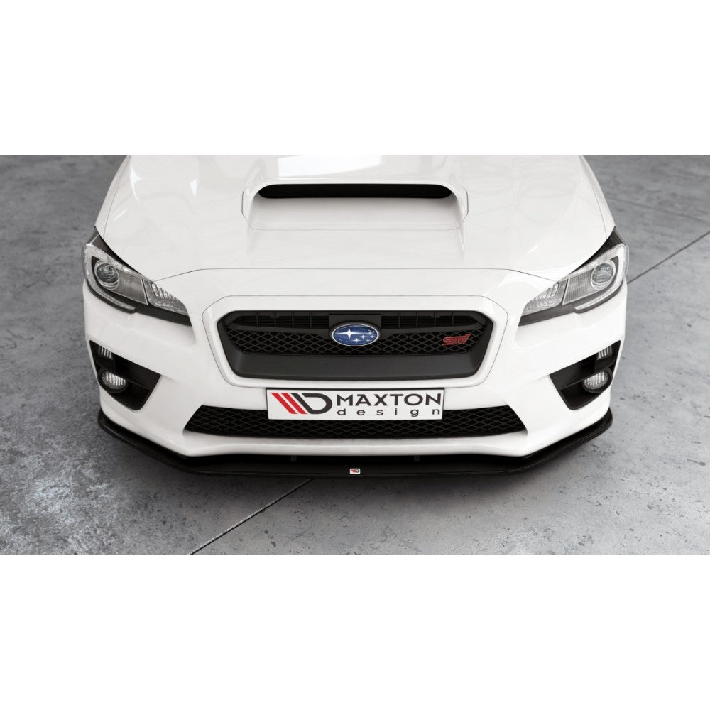 Maxton Design Front Splitter V2 2015-2020 Subaru Wrx Sti