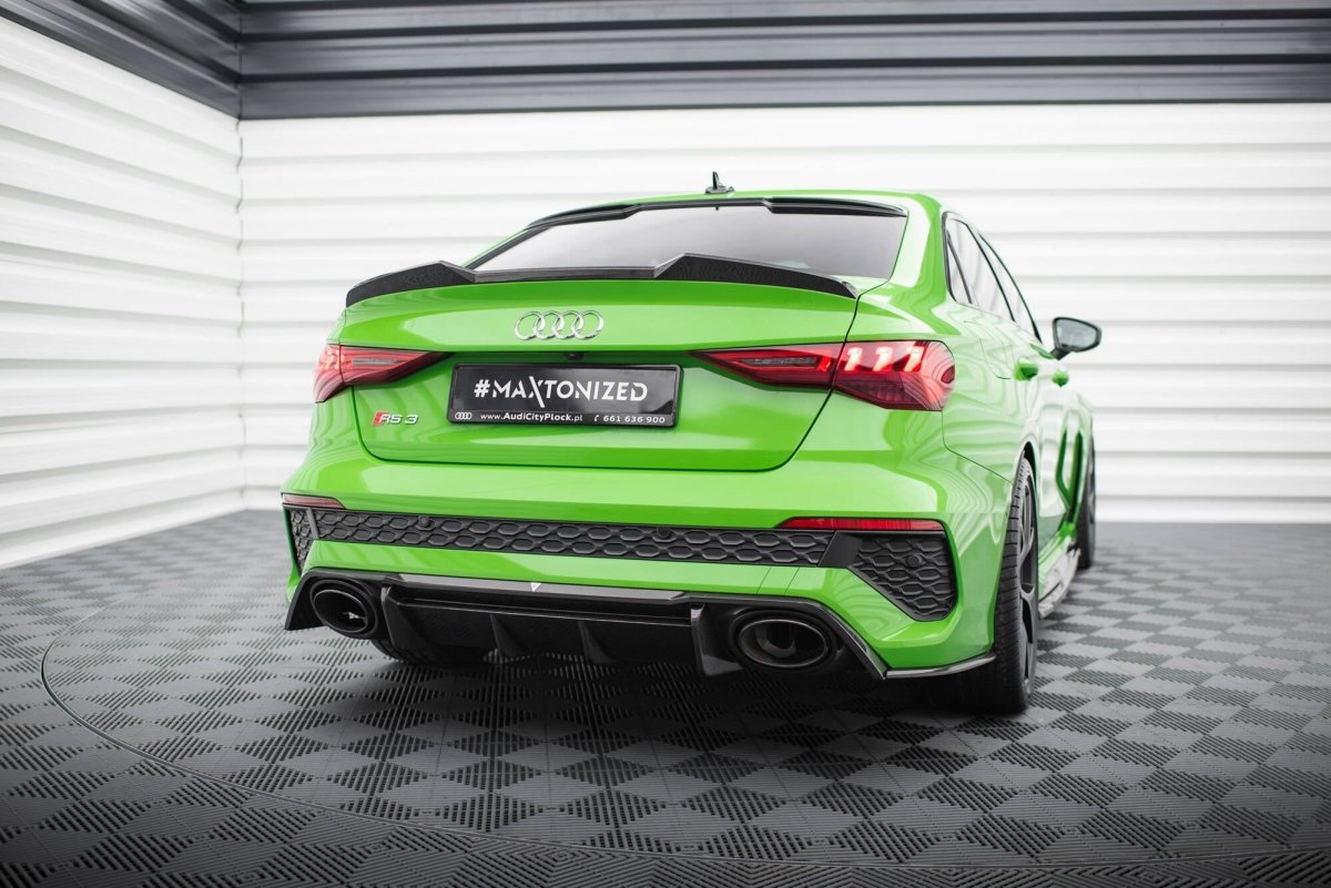 Maxton Carbon Fiber Rear Side Splitters V.2 Audi RS3 Sedan 8Y