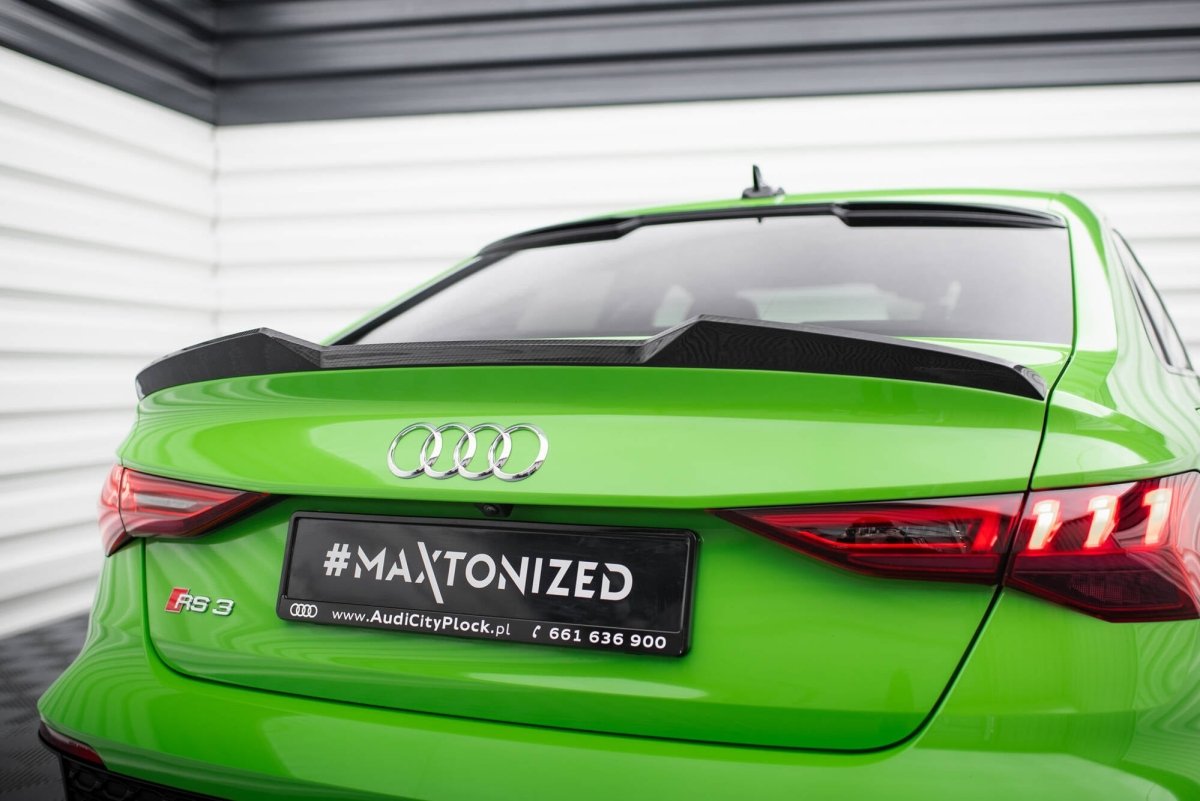 Maxton Carbon Fiber Boot Spoiler Audi RS3 Sedan 8Y