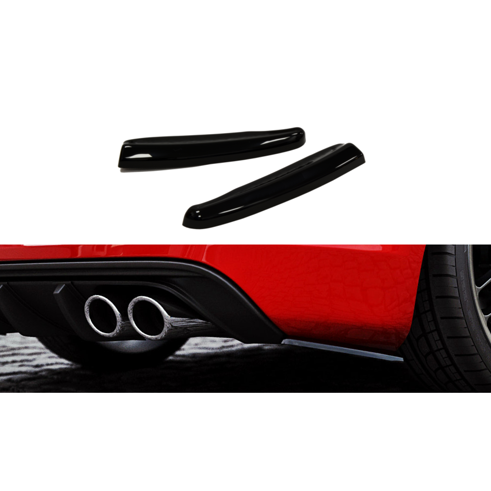Maxton Design Rear Side Splitters (Rear Pods) Audi S3 8V Sportback