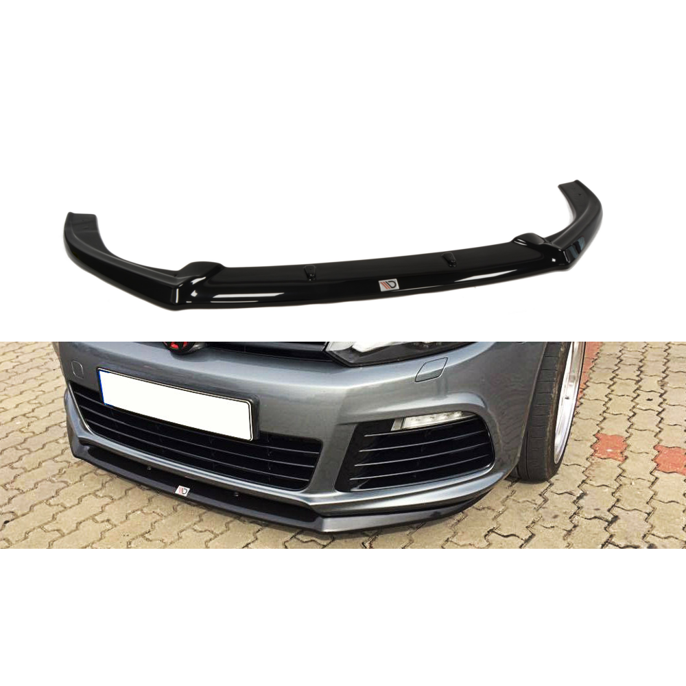 Maxton Design Front Splitter Cupra Style VW Golf Mk6 R Front Lip