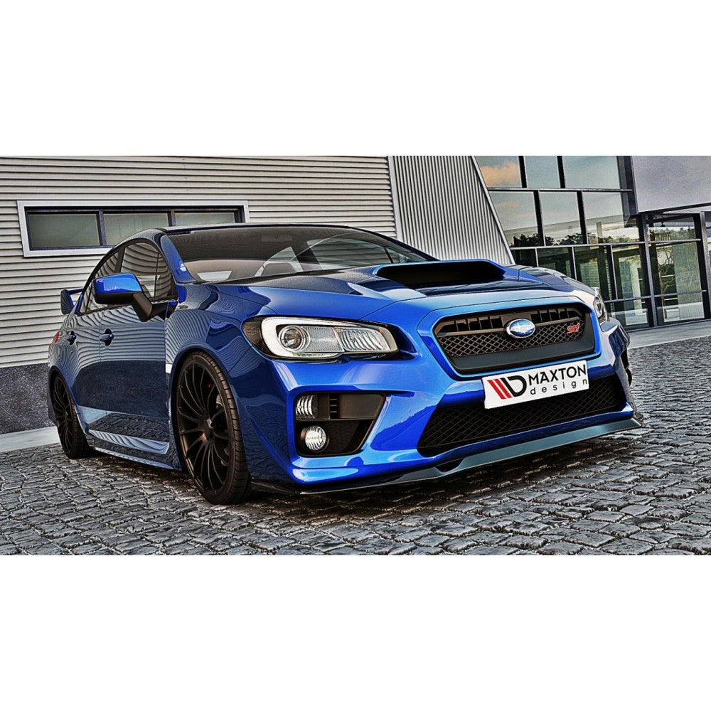 Maxton Design Front Splitter V1 2015-2020 Subaru WRX STI