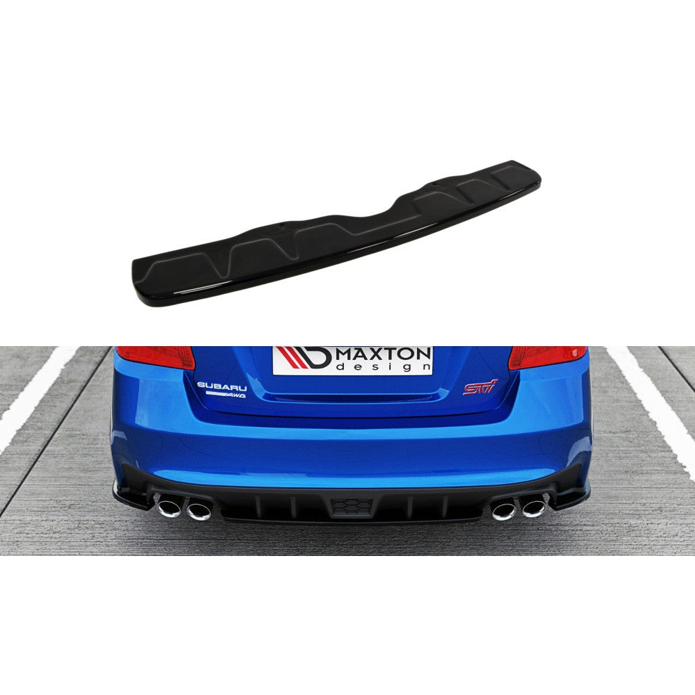 Maxton Design Rear Central Splitter 2015-2020 Subaru WRX STI