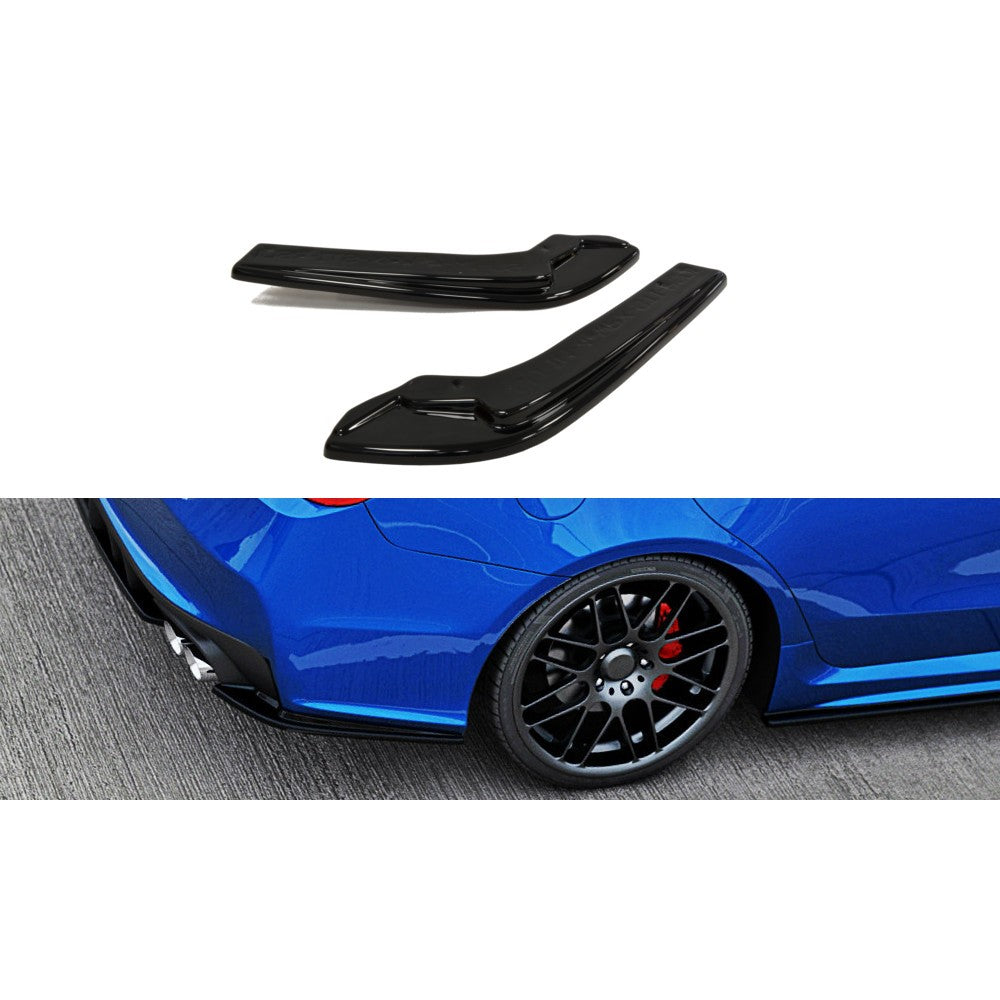 Maxton Design Rear Side Splitters 2015-2020 Subaru Wrx Sti