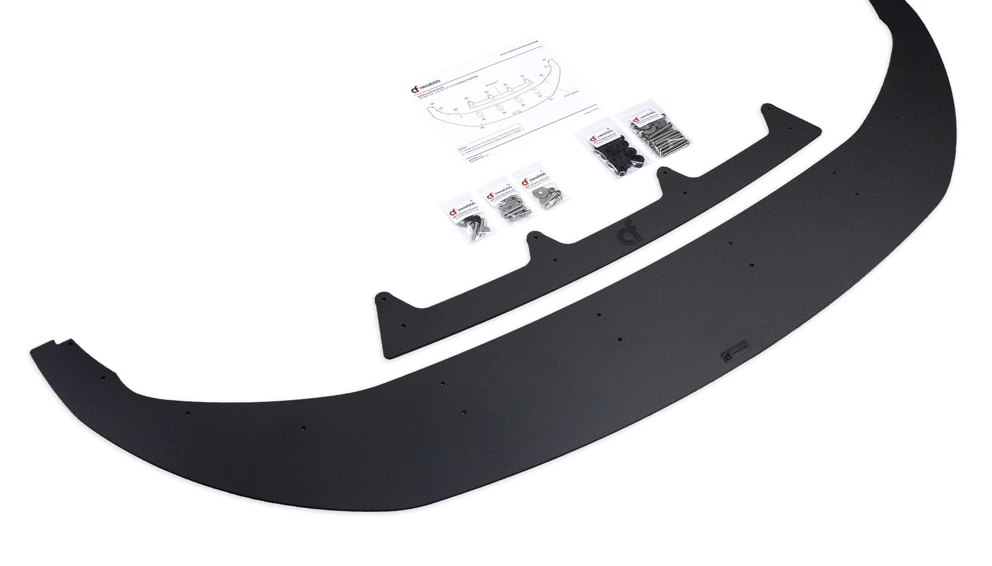 aerofabb V2 Front Splitter VW Golf Mk7 GTI (Prefacelift)