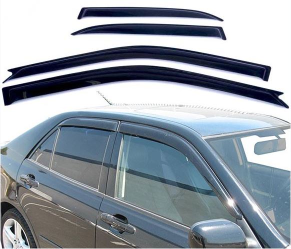 2001 - 2005 Lexus IS300 Sedan 4dr Window Visors | Weather Shields