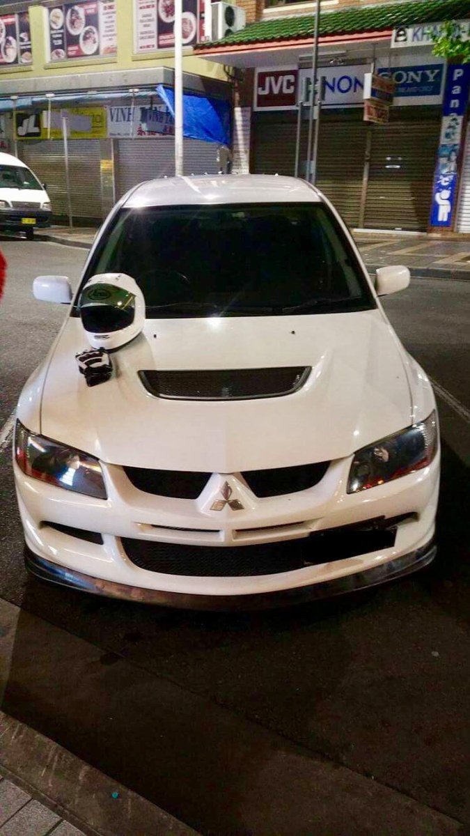 2003-2005 Mitsubishi Evolution 8 Do-Luck Front Lip