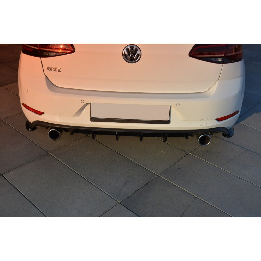 Maxton Design Rear Diffuser V2 Valance VW Golf Mk7.5 GTI (Facelift)