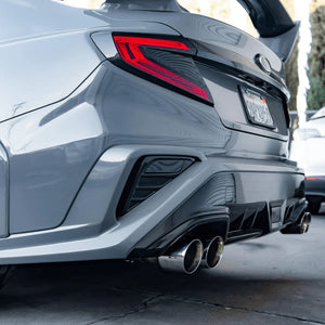 AEROFLOW DYNAMICS Stainless Steel Double Wald 4" Axle Back Exhaust For 2022+ Subaru WRX VB