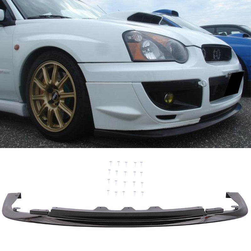 2003-2005 Peanut Eye Subaru WRX STI Front Lip Polypropylene