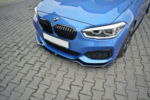 Maxton Design BMW 1M F20 (Facelift) Front Splitter Lip V2