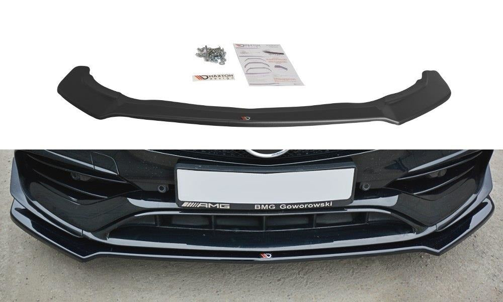 Maxton Design Front Splitter V.2 Mercedes CLA45 AMG C117 (Facelift) Front Lip