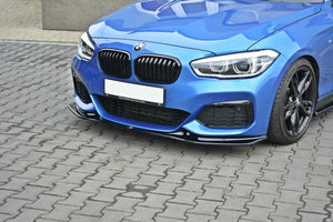 Maxton Design BMW 1M F20 (Facelift) Front Splitter Lip V3