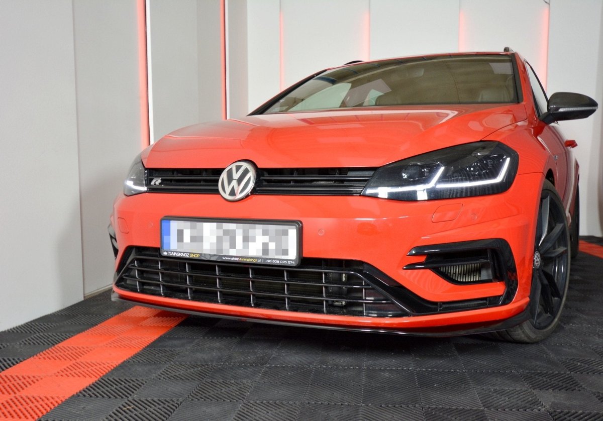 Maxton Design Front Splitter VW Golf Mk7.5 R Ver7 (Facelift) Front Lip