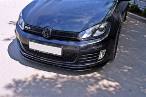 Maxton Design Front Splitter Ver.2 VW Golf Mk6 GTI Front Lip
