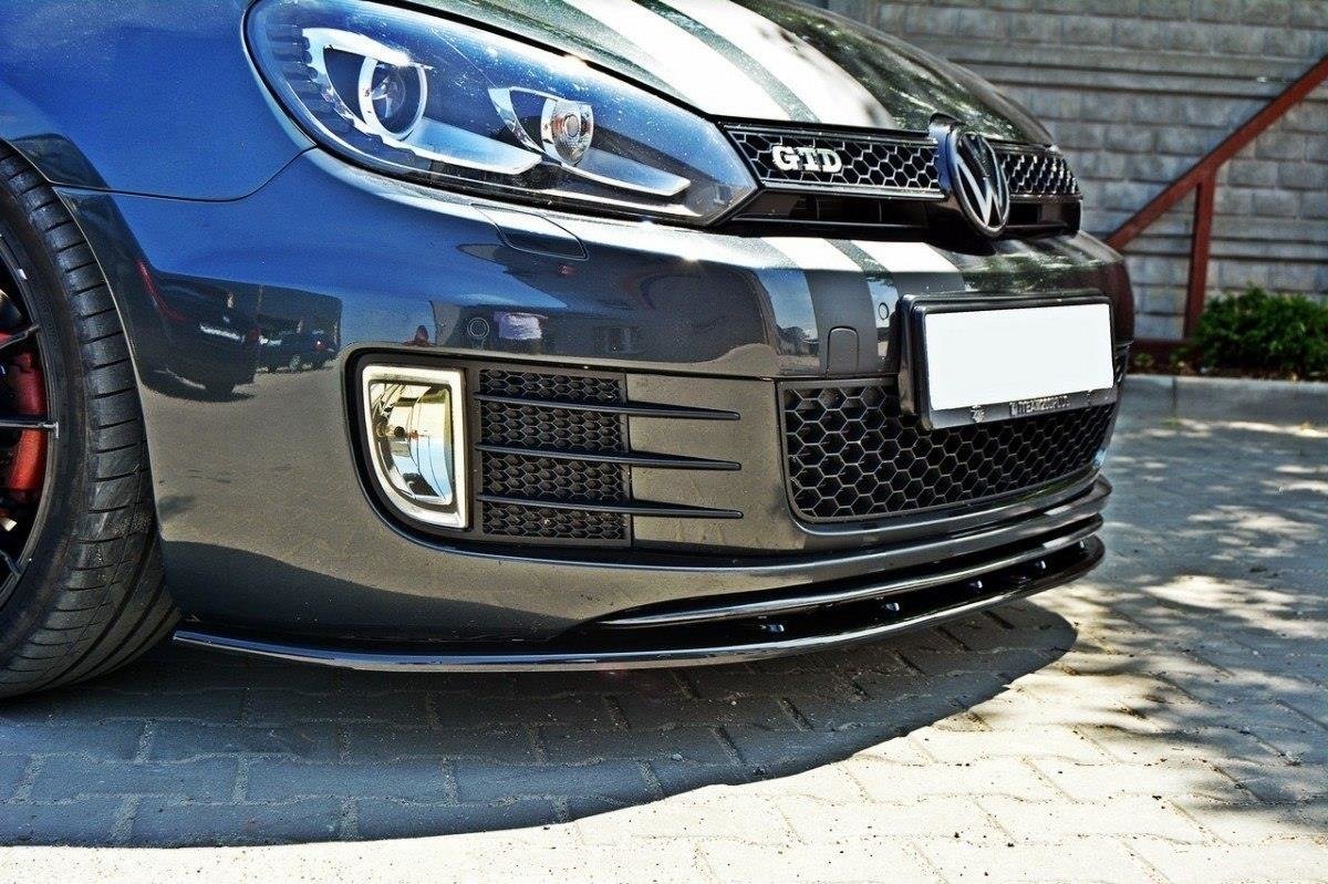 Maxton Design Front Splitter Ver.2 VW Golf Mk6 GTI Front Lip