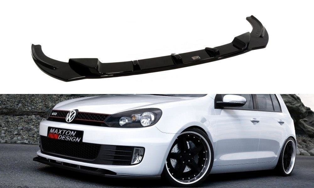 Maxton Design Front Splitter Ver.1 VW Golf Mk6 GTI Front Lip