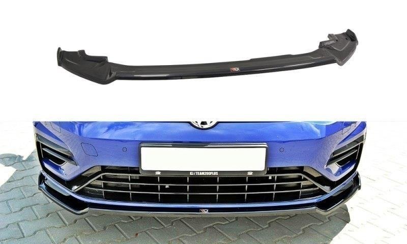 Maxton Design Front Splitter VW Golf Mk7.5 R Ver2 (Facelift) Front Lip