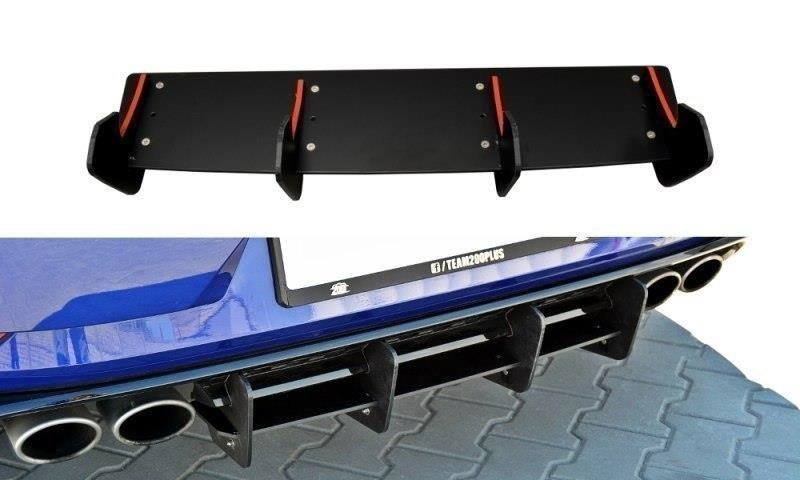 Maxton Design Rear Diffuser VW Golf Mk7.5 R (Facelift)