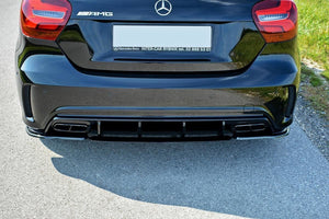 Maxton Design Rear Side Splitters Mercedes A45 W176 AMG (Facelift)