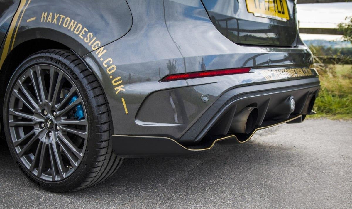 Maxton Design Ford Focus 3 RS 'Aero' Central Rear Splitters