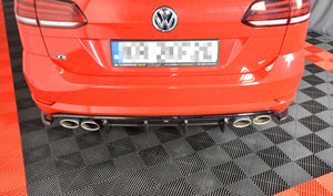 Maxton Design Rear Diffuser Valance VW Golf Mk7.5 R Wagon (Facelift)