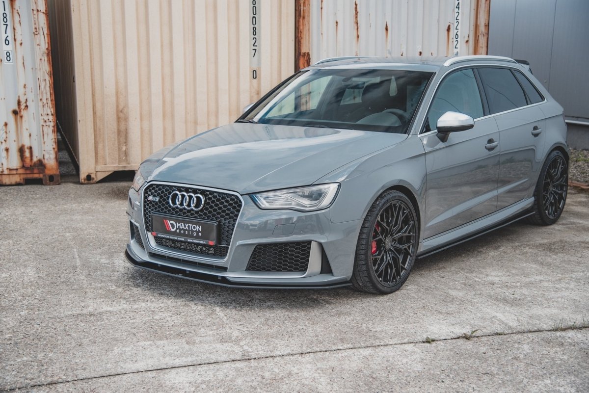 Maxton Design Racing Durability Front Splitter RS3 8VA Sportback Front Lip
