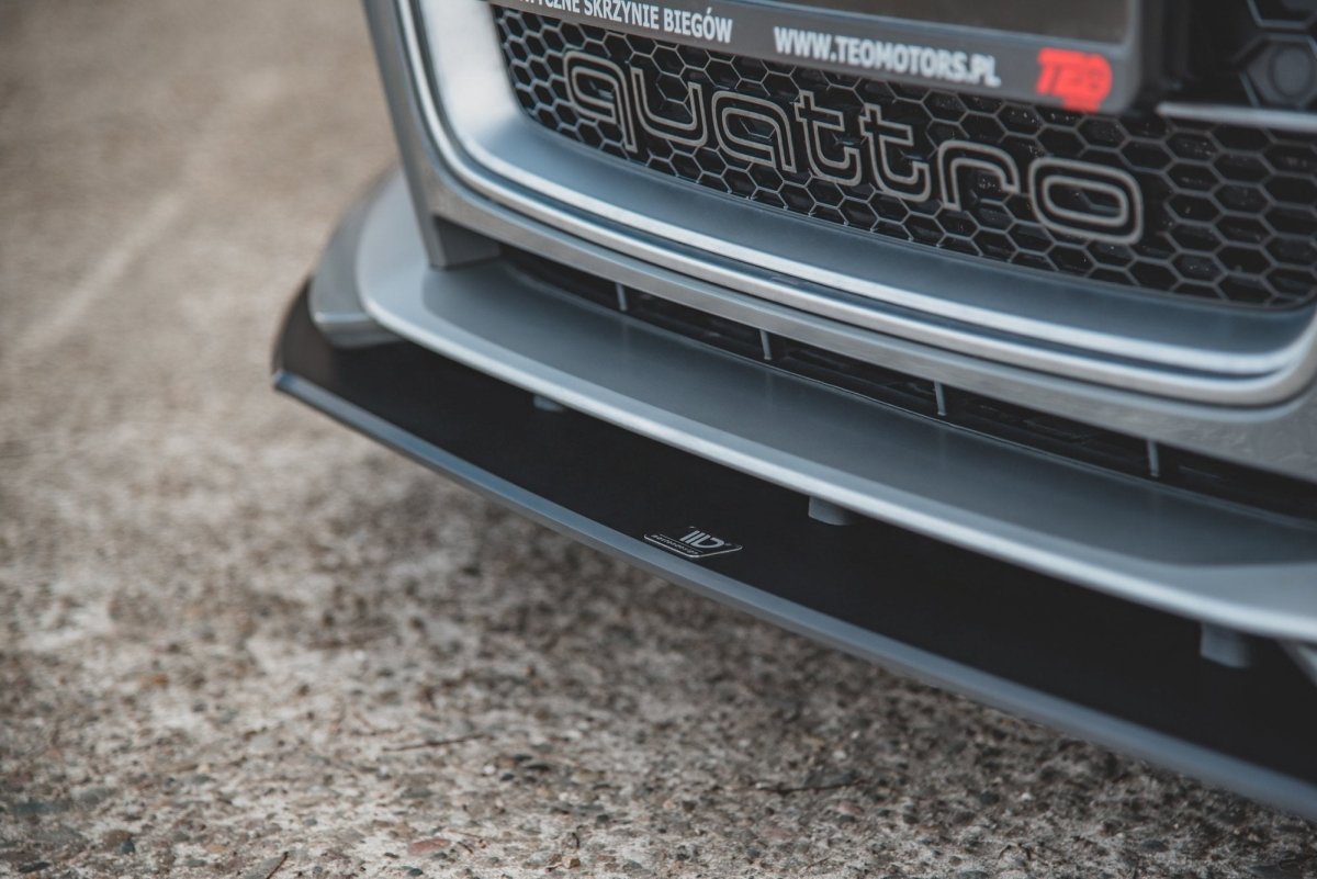 Maxton Design Racing Durability Front Splitter RS3 8VA Sportback Front Lip
