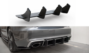 Maxton Design Racing Durability Rear Diffuser V2 Audi RS3 8VA Sportback